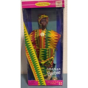 Mattel Ghanian Barbie Dolls of the World Collection 1996 Collector Edition